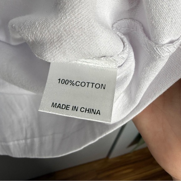 Lifted Anchors - Down To Earth Tee - White Graphic t-shirt - Unisex Small - Picture 7 of 10